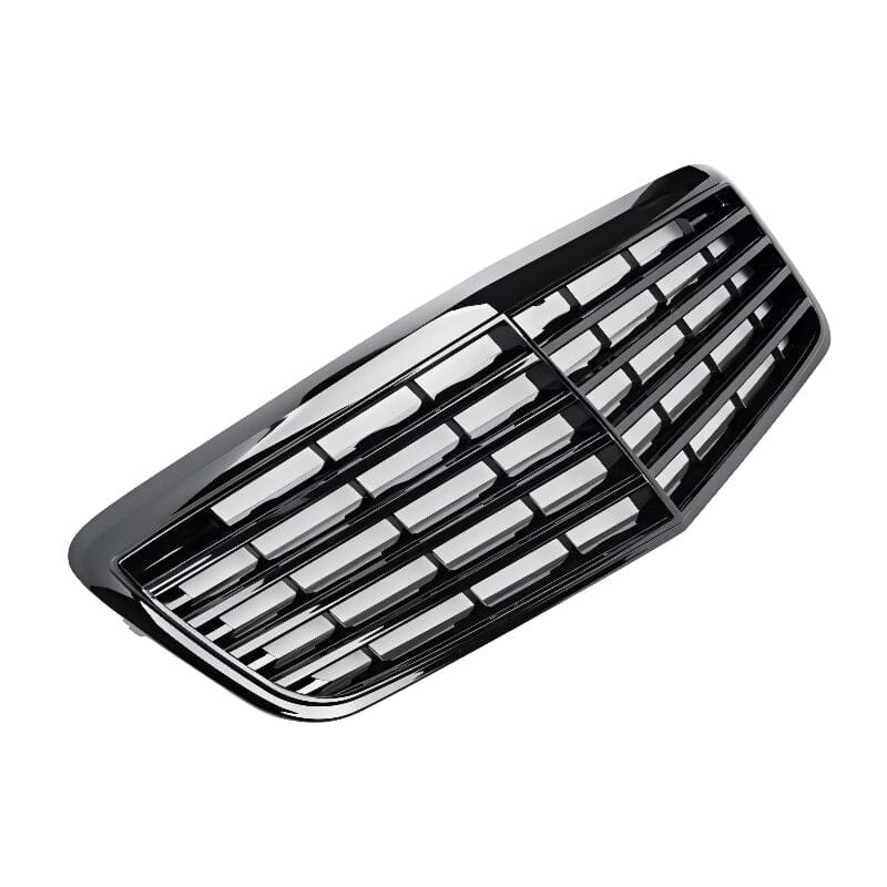 Mercedes E-Klasse W211 S211 Sportgrill – Schwarz/Chrom – Baujahr 2002–2006 RS