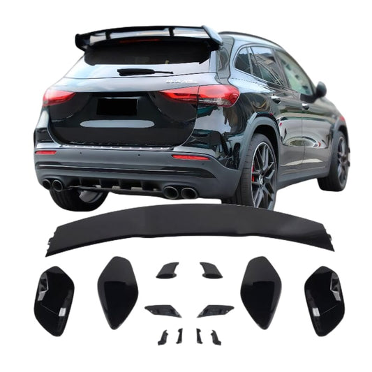 Mercedes GLA H247 Heckdachspoiler AMG Optik Schwarz RSHOP