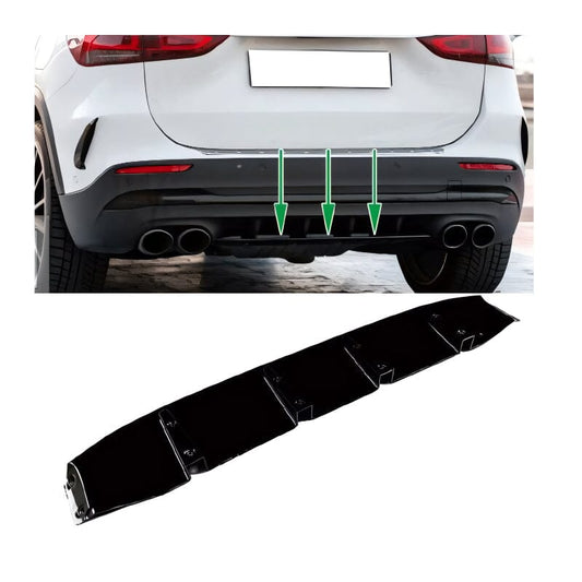 Mercedes GLA H247 mit AMG Line Diffuser Ansatz RSHOP