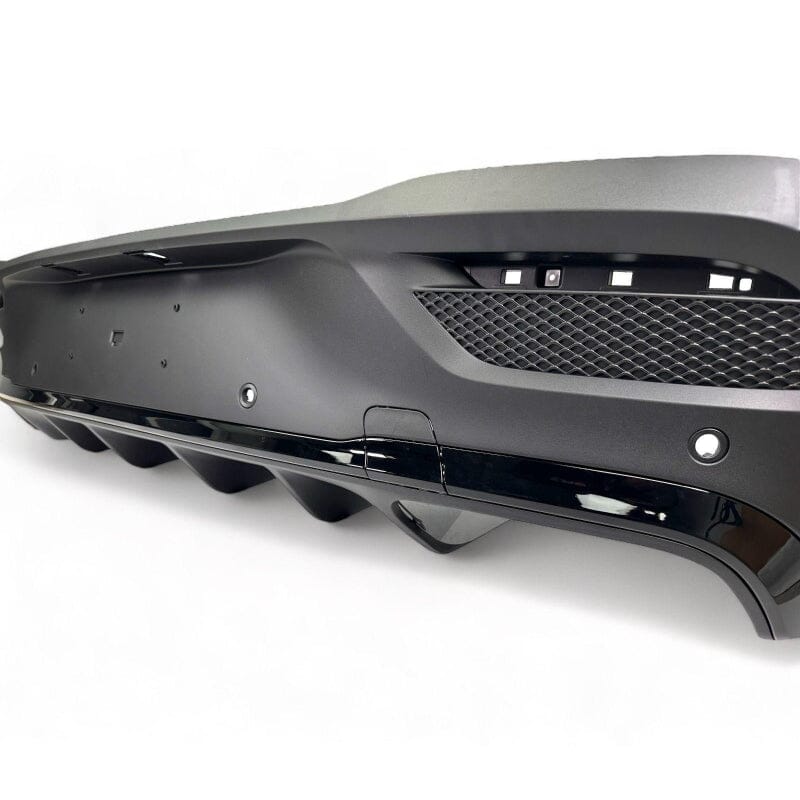 Mercedes GLE Coupé C167 Diffusor mit Auspuffblenden 2x2 (Chrom) RS