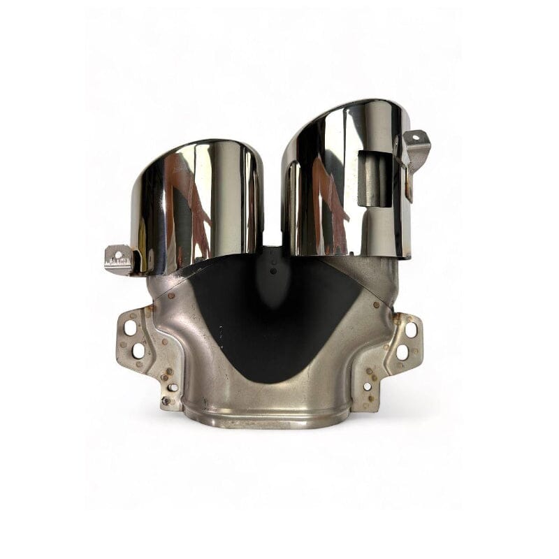 Mercedes GLE Coupé C167 Diffusor mit Auspuffblenden 2x2 (Chrom) RS