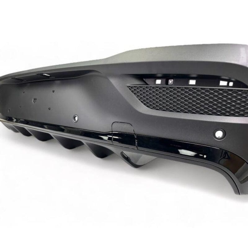 Mercedes GLE Coupé C167 Diffusor mit Auspuffblenden 2x2 (schwarz) RS