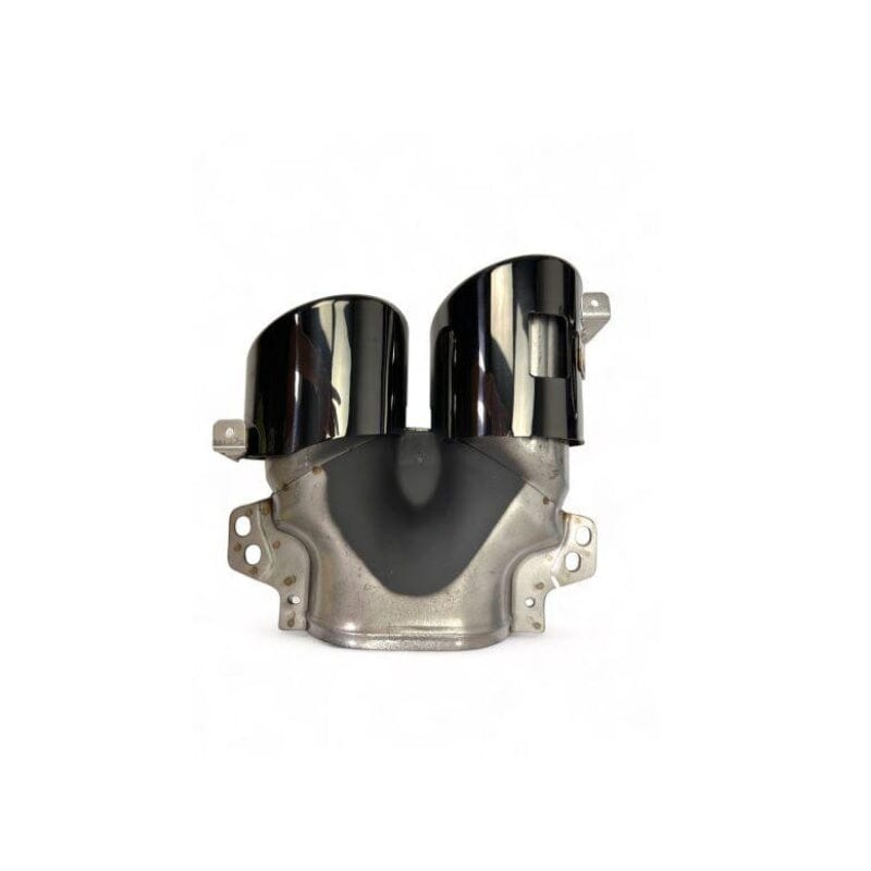 Mercedes GLE Coupé C167 Diffusor mit Auspuffblenden 2x2 (schwarz) RS