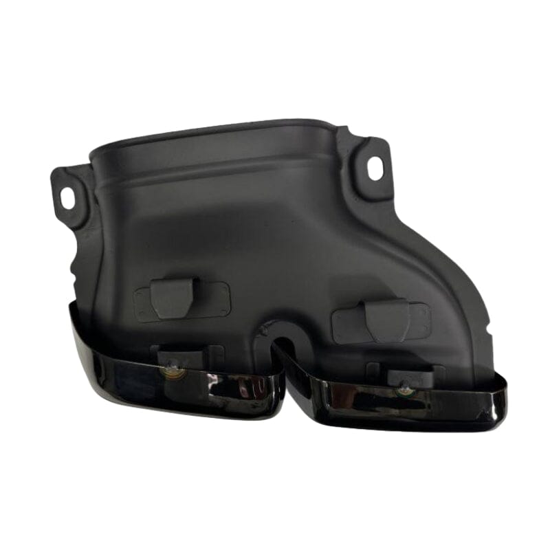 Mercedes GLE-Klasse W166 Diffusor mit Auspuffblenden 2x2 (schwarz) RS
