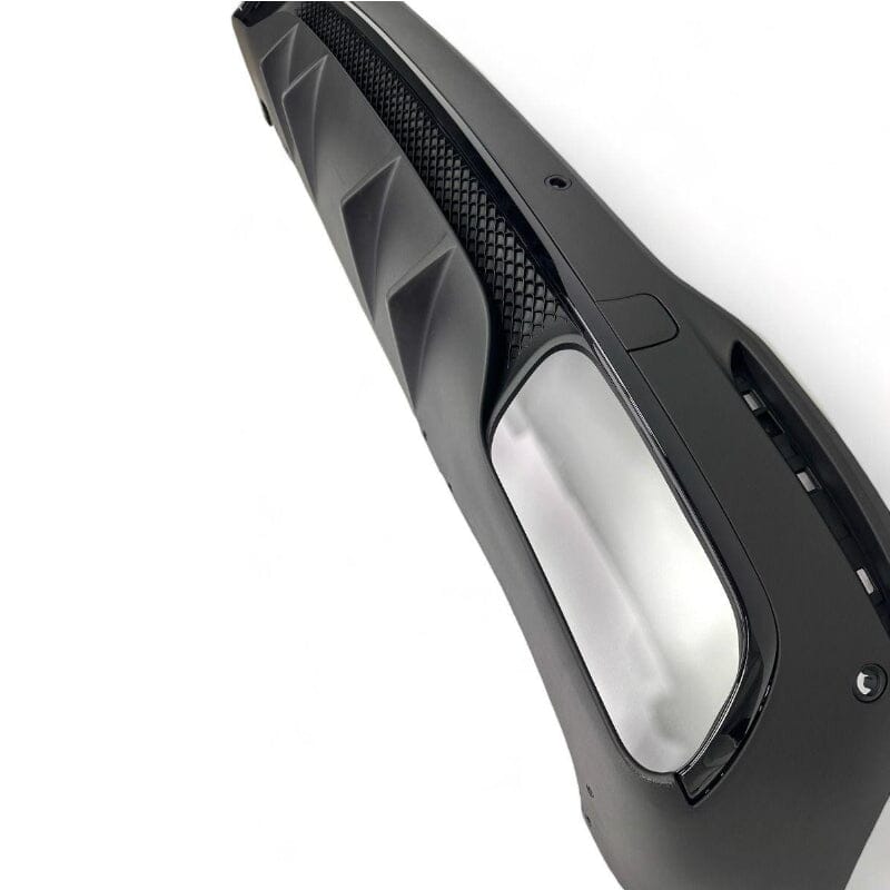 Mercedes GLE W167 SUV Diffusor mit Auspuffblenden 2x2 (Chrom) RS