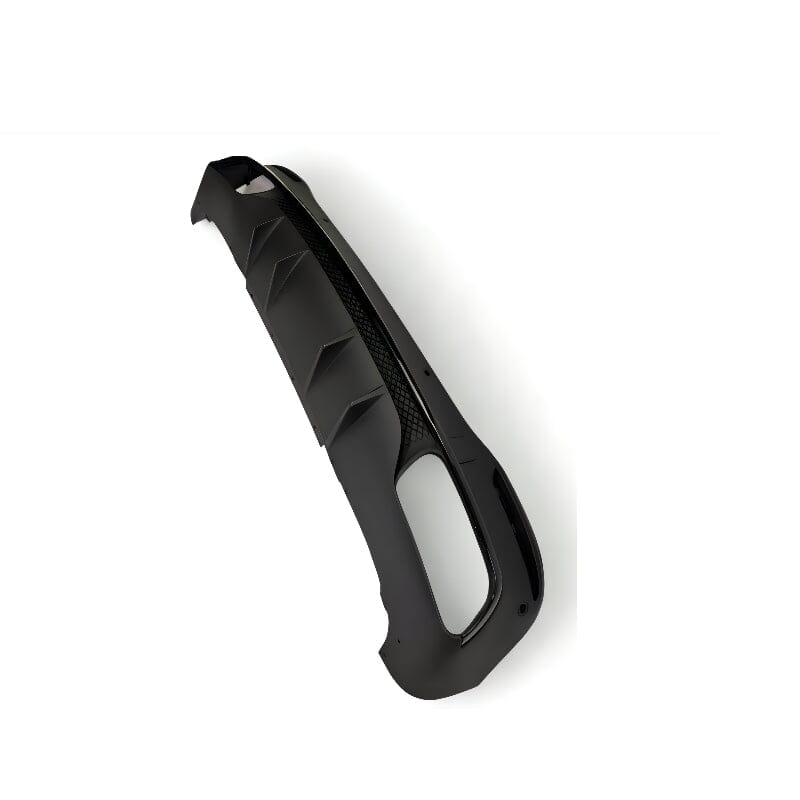 Mercedes GLE W167 SUV Diffusor mit Auspuffblenden 2x2 (schwarz) RS