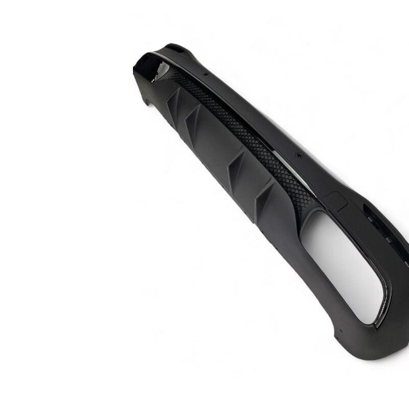 Mercedes GLE W167 SUV Diffusor mit Auspuffblenden 2x2 (schwarz) RS