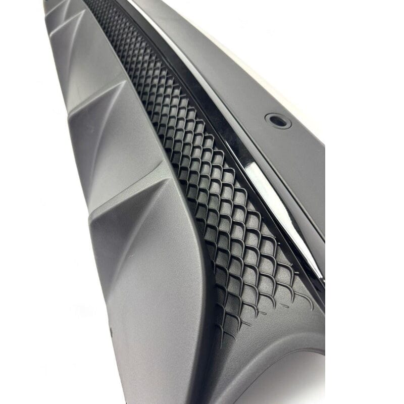 Mercedes GLE W167 SUV Diffusor mit Auspuffblenden 2x2 (schwarz) RS