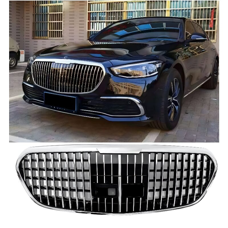 Mercedes S-Klasse W223 Maybach Optik Kühlergrill Chrom RSHOP