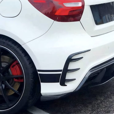 Mercedes W176 A-Klasse AERO FLAPS SCHWARZ hinten AMG OPTIK - RSHOP