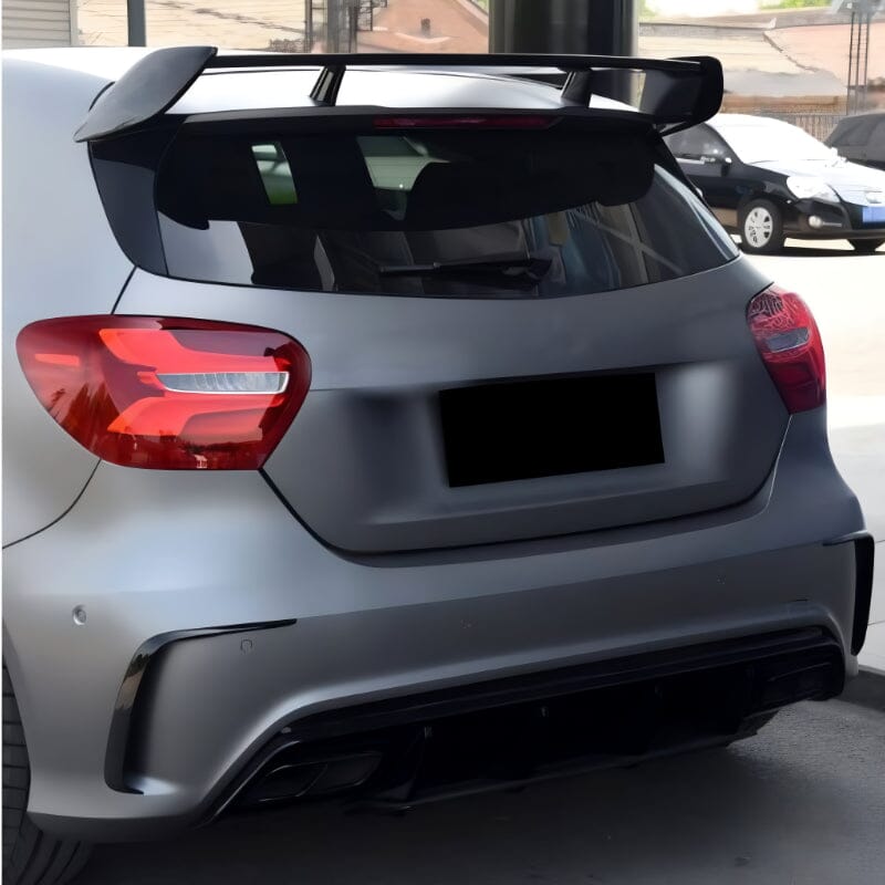 Mercedes W176 A-Klasse AERO FLAPS SCHWARZ hinten AMG OPTIK - RSHOP