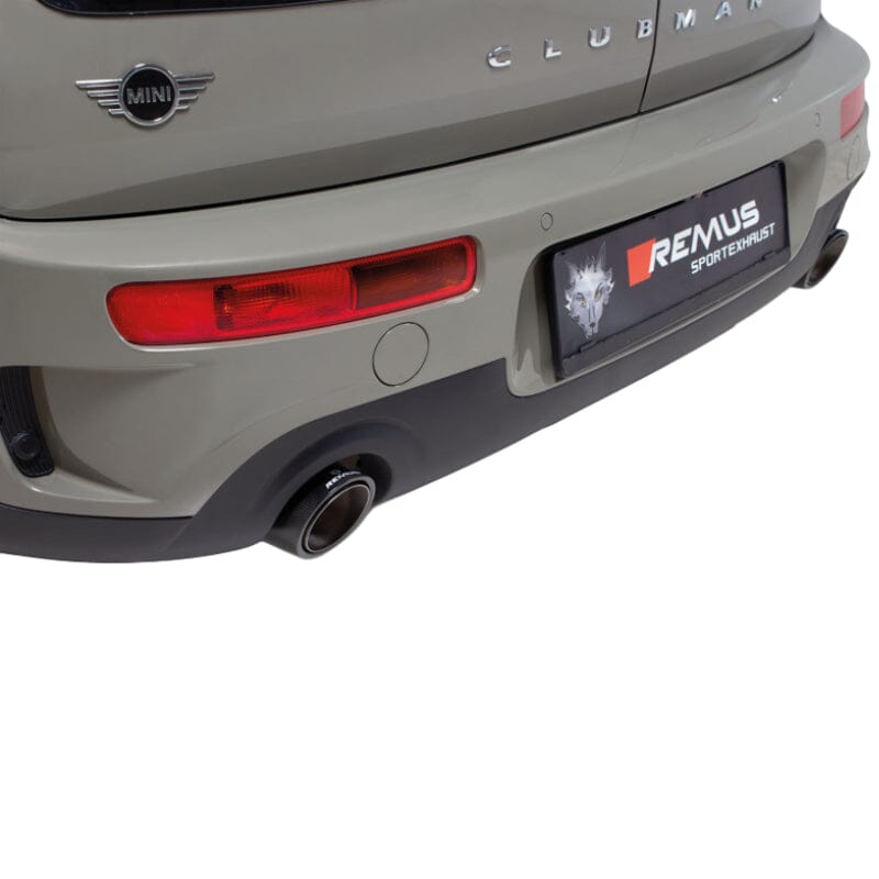 Mini F54 Clubman Cooper S - REMUS Duplex Performance Auspuff ab Katalysator REMUS