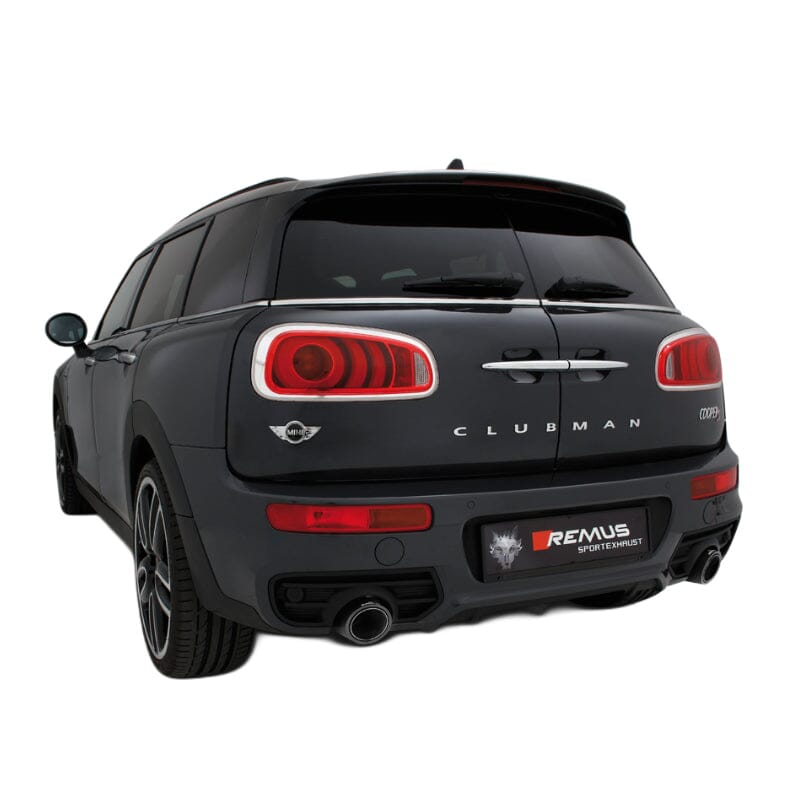 Mini F54 Clubman Cooper S - REMUS Duplex Performance Auspuff ab Katalysator REMUS