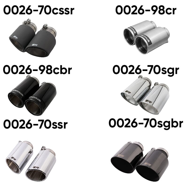 Mini F54 Clubman Cooper S - REMUS Duplex Performance Auspuff ab Katalysator REMUS