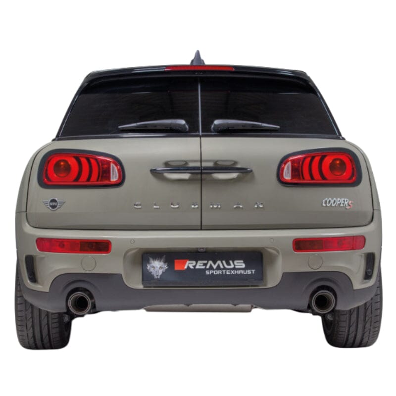Mini F54 Clubman Cooper S - REMUS Duplex Performance Auspuff ab Katalysator REMUS