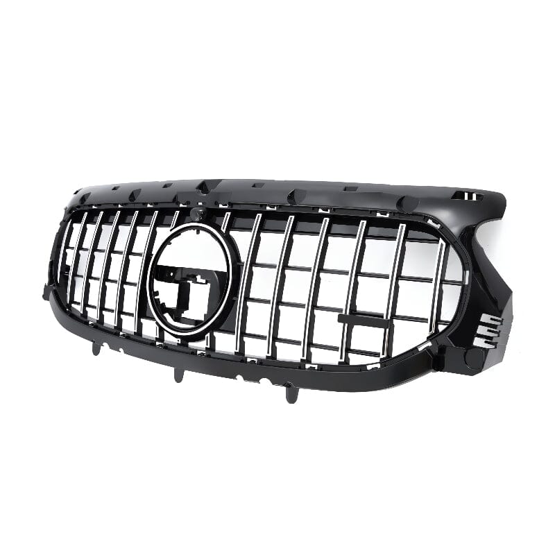 Passend für: Mercedes-Benz GLA-Klasse (H247), Baujahr 2020–2023. Sport Panamericana GT Kühlergrill + AMG-Zeichen RS