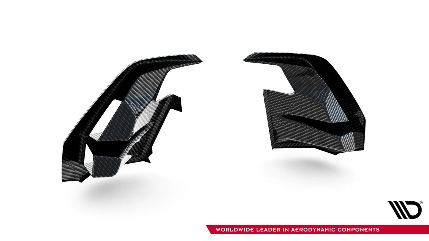 BMW X7 G07 LCI M-Paket - Carbon Fiber Front Stossstange seitliche Air Intakes