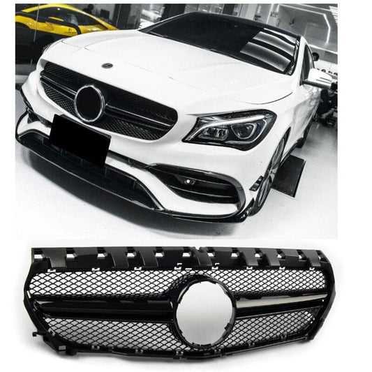Sport Kühlergrill für Mercedes CLA-Klasse C117 Schwarz RSHOP