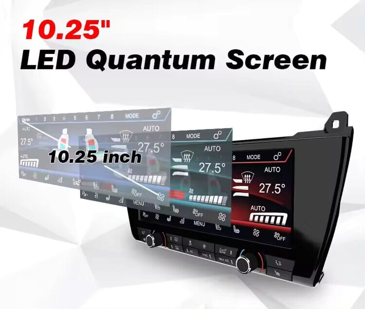 Touchscreen Klimabedienfeld für BMW 5er F10 & X5 - Klimasteuerung Upgrade - RSHOP