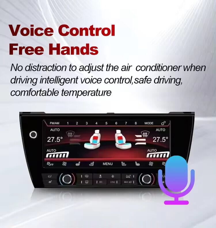 Touchscreen Klimabedienfeld für BMW 5er F10 & X5 - Klimasteuerung Upgrade - RSHOP