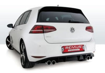 VW Golf 7 - REMUS Duplex Performance Auspuff REMUS