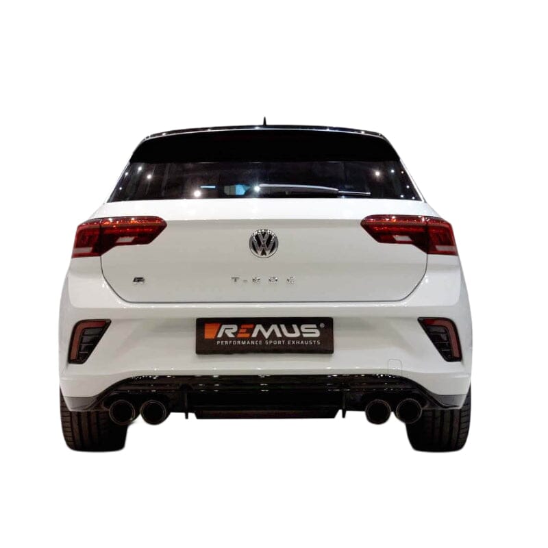 VW T-ROC R - REMUS Duplex Performance Auspuff ab OPF Ø 76mm REMUS