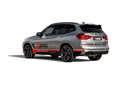 BMW X3 M COMPETITION - AKRAPOVIC DUPLEX SPORTAUSPUFF ANLAGE S-BM/T/29H