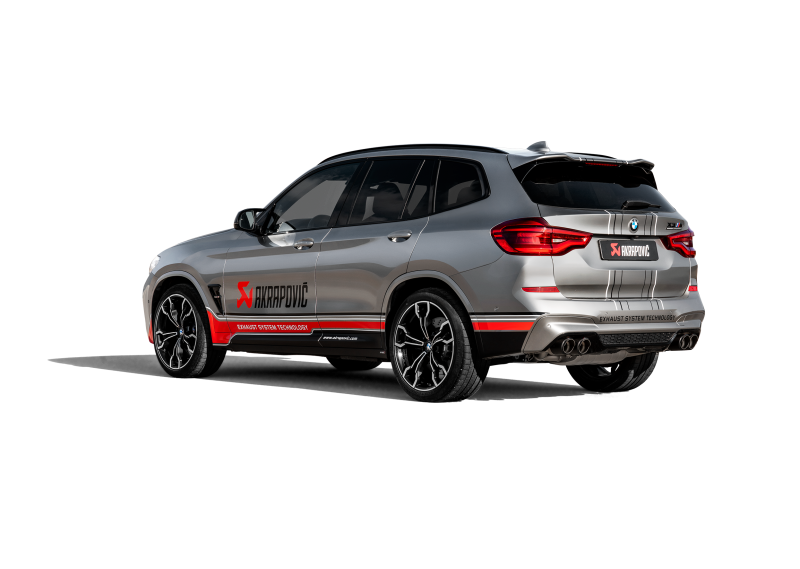 BMW X3 M - AKRAPOVIC DUPLEX SPORTAUSPUFF ANLAGE S-BM/T/29H