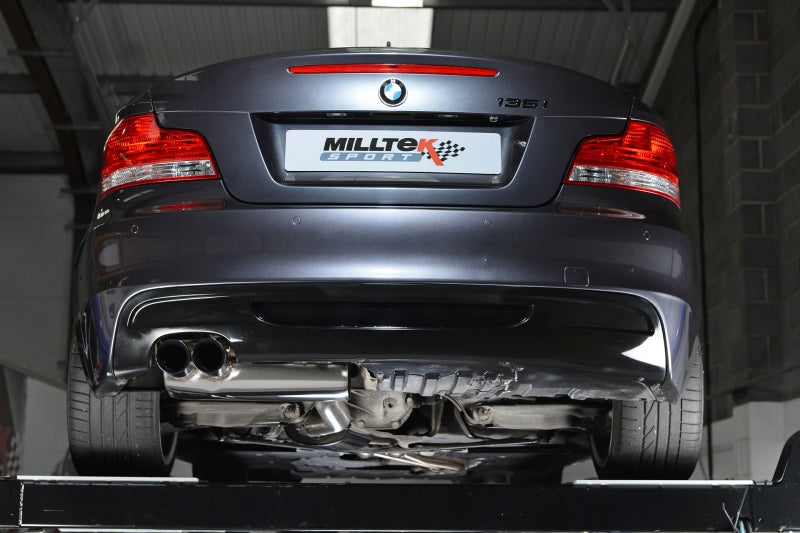 BMW 135i - Milltek Sportauspuff Anlage ab Kat