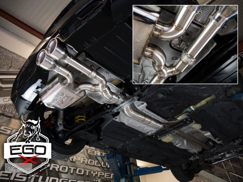 EGO-X Mini Cooper S JCW - Sport Performance Auspuff Anlage ab Kat.