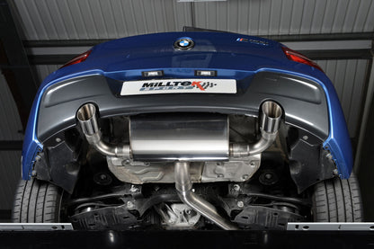 BMW M135i - Milltek Duplex Sportauspuff montiert
