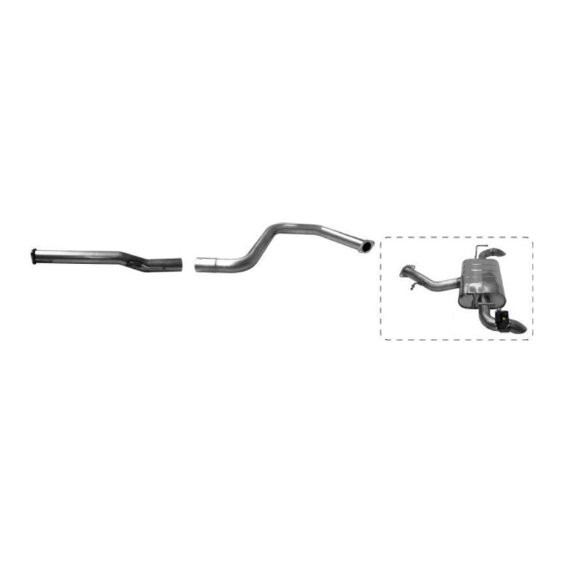 Kia Xcee'D - Bastuck Duplex Performance Auspuff Anlage ab OPF - Bild 1