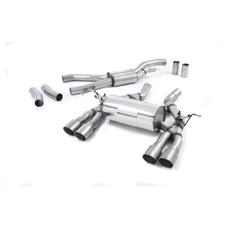 BMW M4 F82 - Milltek Duplex Performance Auspuff Anlage ab Kat Ø 76mm