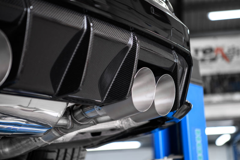 BMW M3 Touring - Milltek Polished Endrohre Detailansicht