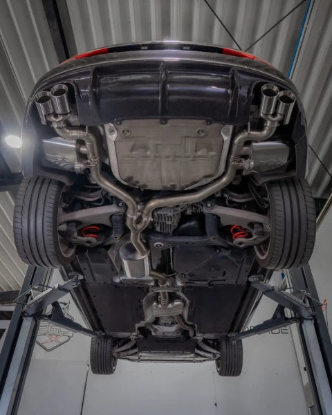 Audi A4 - EGO-X Duplex Performance Auspuff Anlage ab Kat