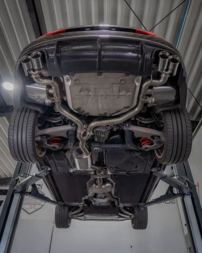 Audi A5 Coupe - EGO-X Duplex Performance Auspuff Anlage ab Kat