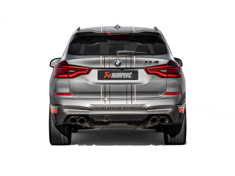 BMW X3 M COMPETITION - AKRAPOVIC DUPLEX SPORTAUSPUFF ANLAGE S-BM/T/29H
