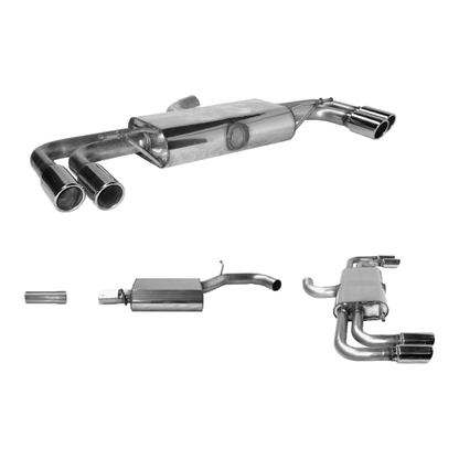 Audi Tt - Bastuck Duplex Performance Auspuff Anlage ab Kat - Bild 1