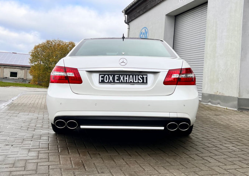 Mercedes E-Klasse - Fox Duplex Performance Auspuff