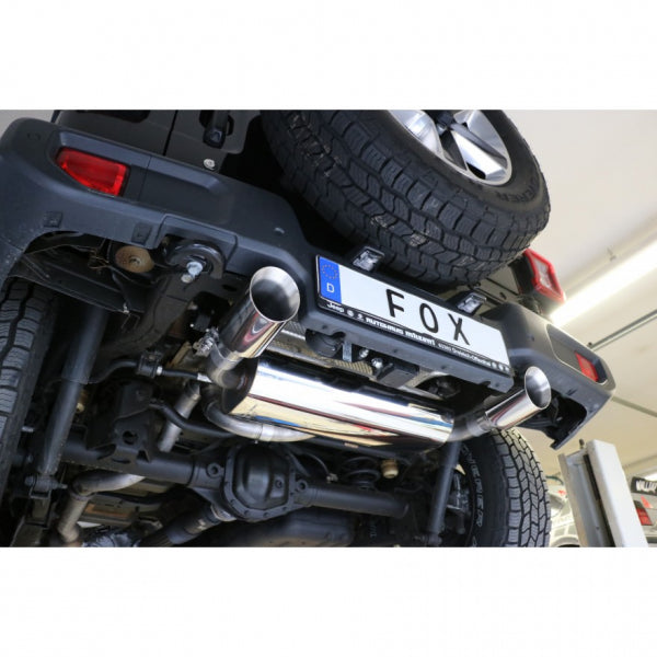 Jeep Wrangler - Fox Duplex Performance Auspuff