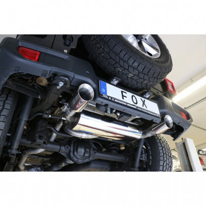 Jeep Wrangler - Fox Duplex Performance Auspuff