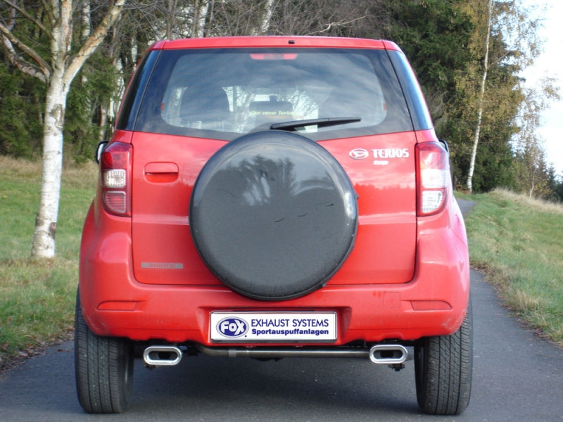 Daihatsu Terios J2 - Fox Duplex Performance Auspuff