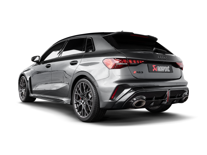 AUDI RS3 SPORTBACK - AKRAPOVIC DUPLEX SPORTAUSPUFF ANLAGE AB OPF