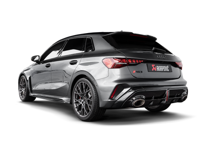 AUDI RS3 SPORTBACK - AKRAPOVIC DUPLEX SPORTAUSPUFF ANLAGE AB OPF