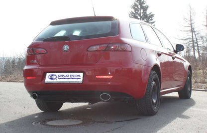 Alfa Romeo 159 - Fox Duplex Performance Auspuff