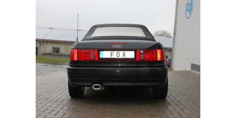 Audi 80 Cabrio - Fox Performance Auspuff