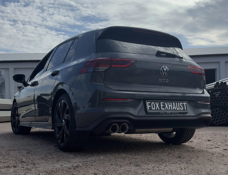 VW Golf 8 Gtd - Fox Performance Auspuff