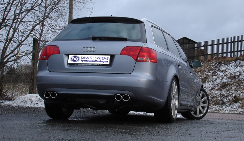 Audi A4 Quattro - Fox Duplex Performance Auspuff