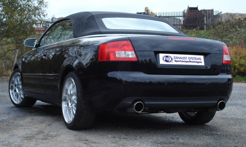 Audi A4 Cabrio - Fox Duplex Performance Auspuff