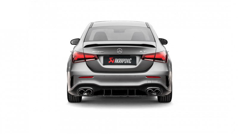 MERCEDES A-KLASSE A35 AMG - AKRAPOVIC DUPLEX SPORTAUSPUFF ANLAGE